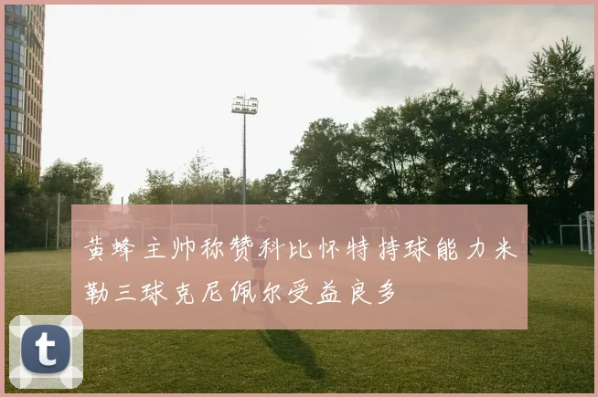 黄蜂主帅称赞科比怀特持球能力米勒三球克尼佩尔受益良多